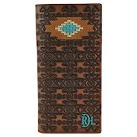 Red Dirt Hat Co. Rodeo Wallet Laced South West Medallion