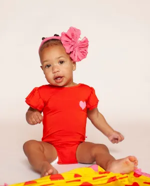 Red Flutter Onesie