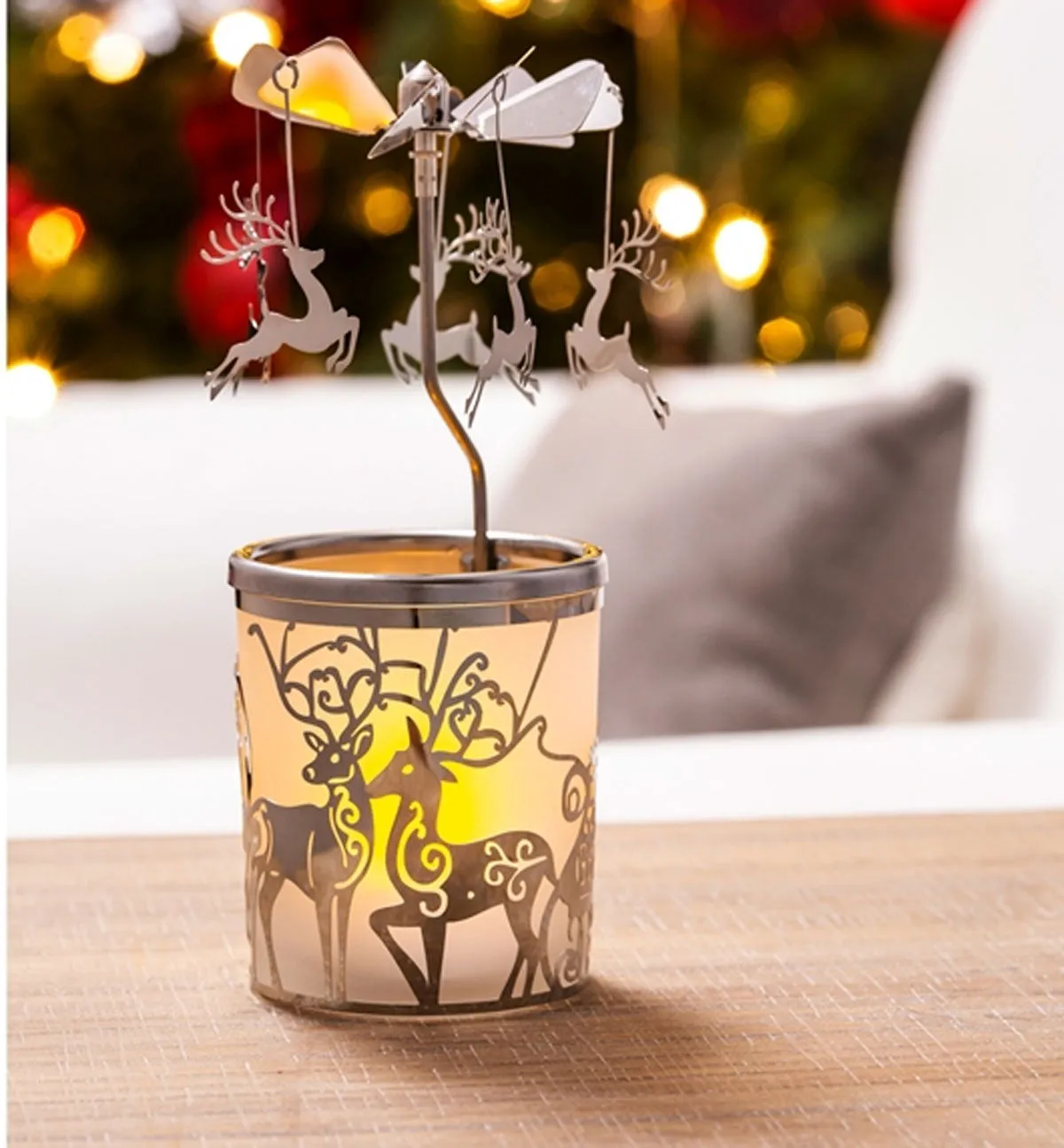 Rotary Votive Candle Holders