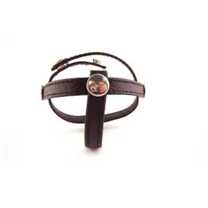 Rouge Leather Three Piece Divider
