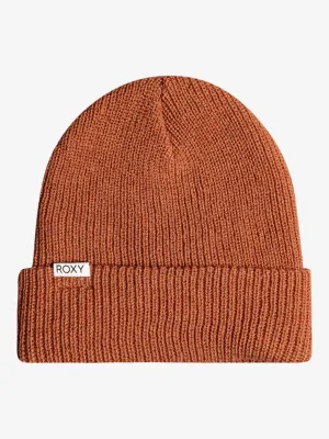 Roxy Womens Island Fox Beanie - Baked Clay