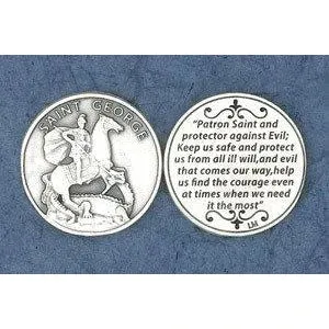 Saint George Italian Pocket Token Coin