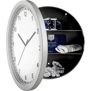 Secret Wall Clock Home Safe