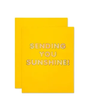 Sending You Sunshine Card