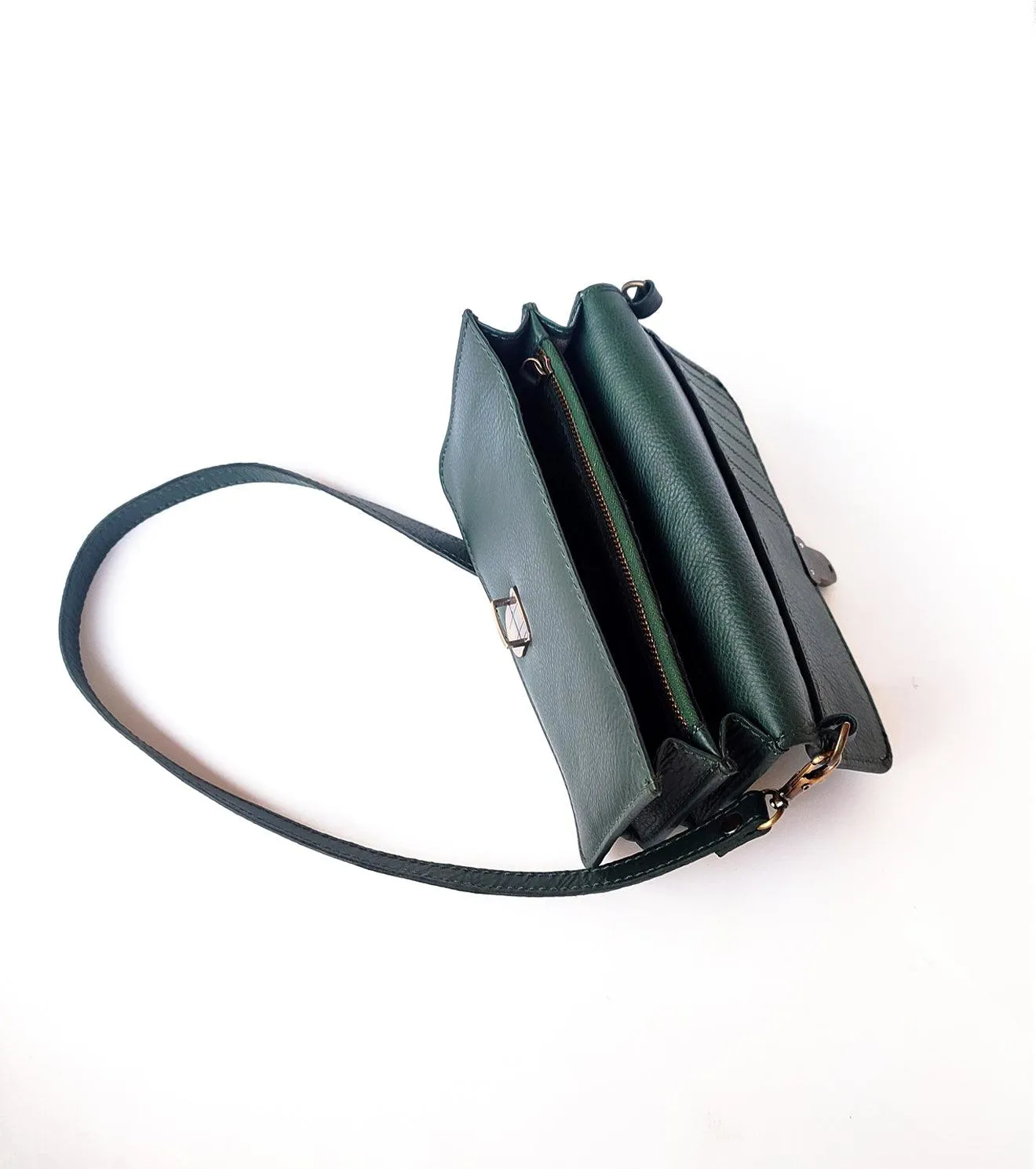 Shamrock crossbody wallet