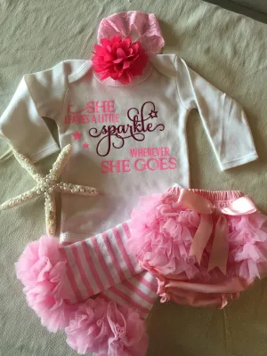 She leaves a little sparkle wherever she goes!