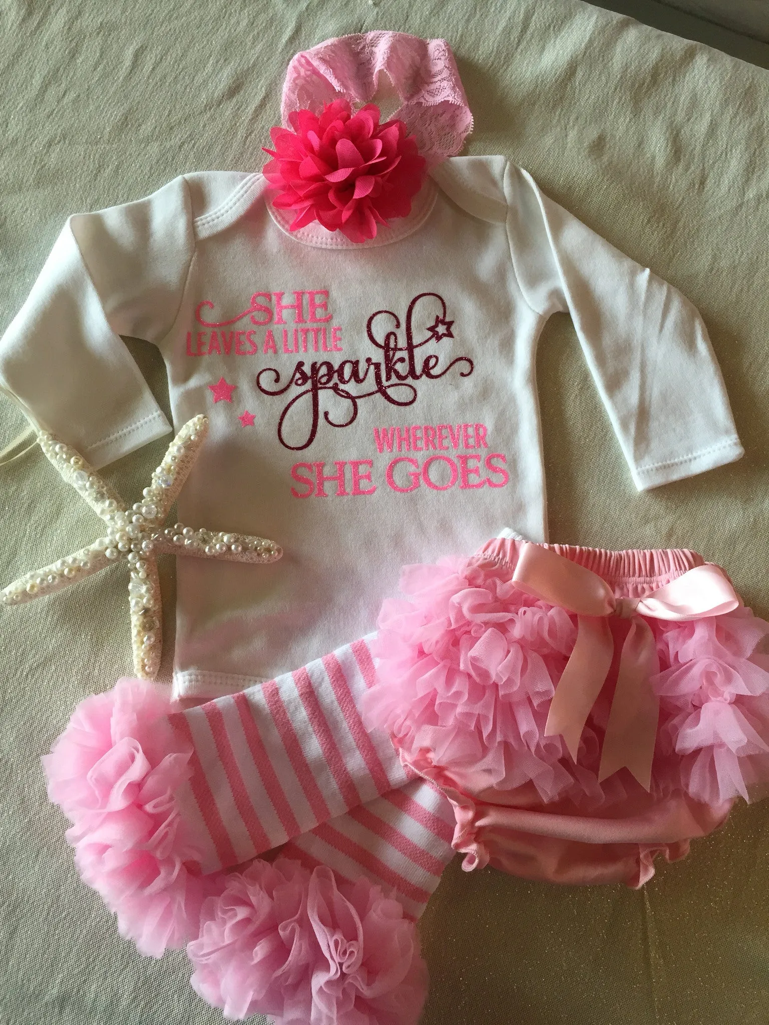 She leaves a little sparkle wherever she goes!