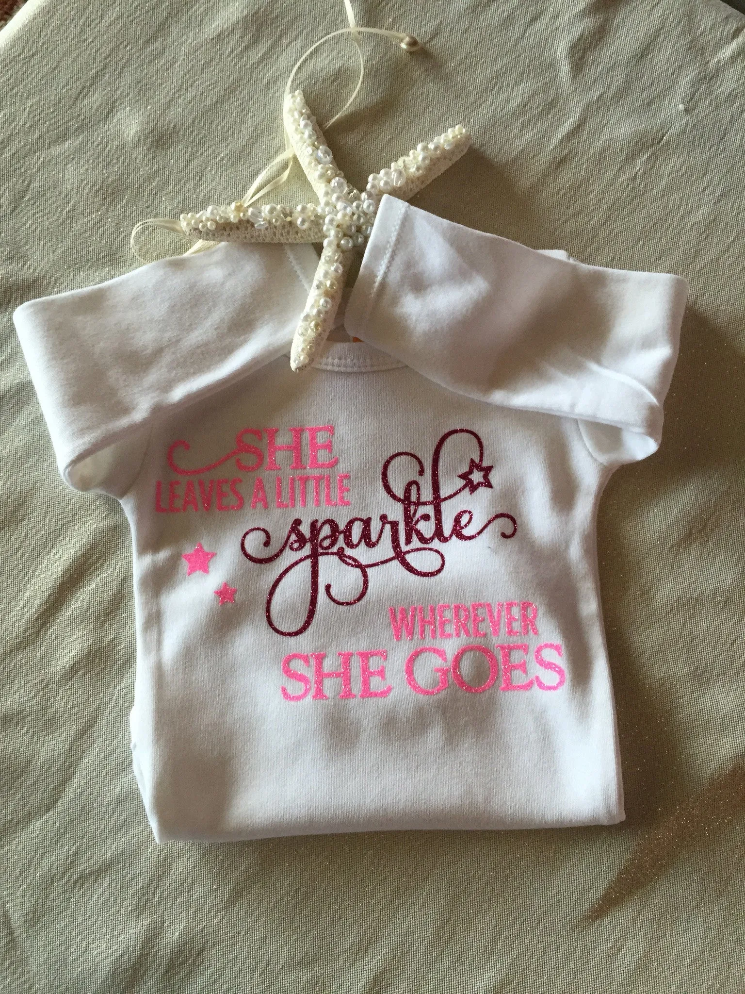 She leaves a little sparkle wherever she goes!