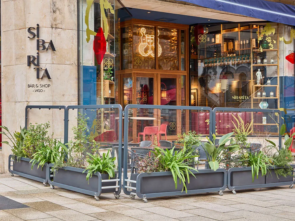 Siena Mobile Planter Divider