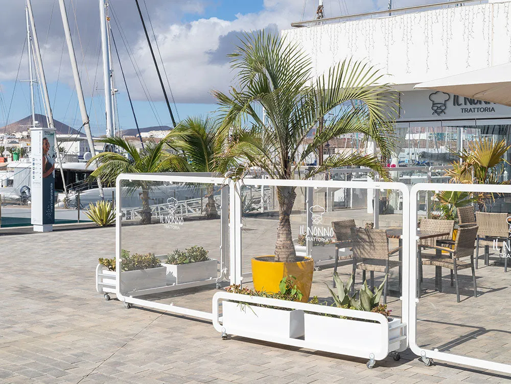 Siena Mobile Planter Divider