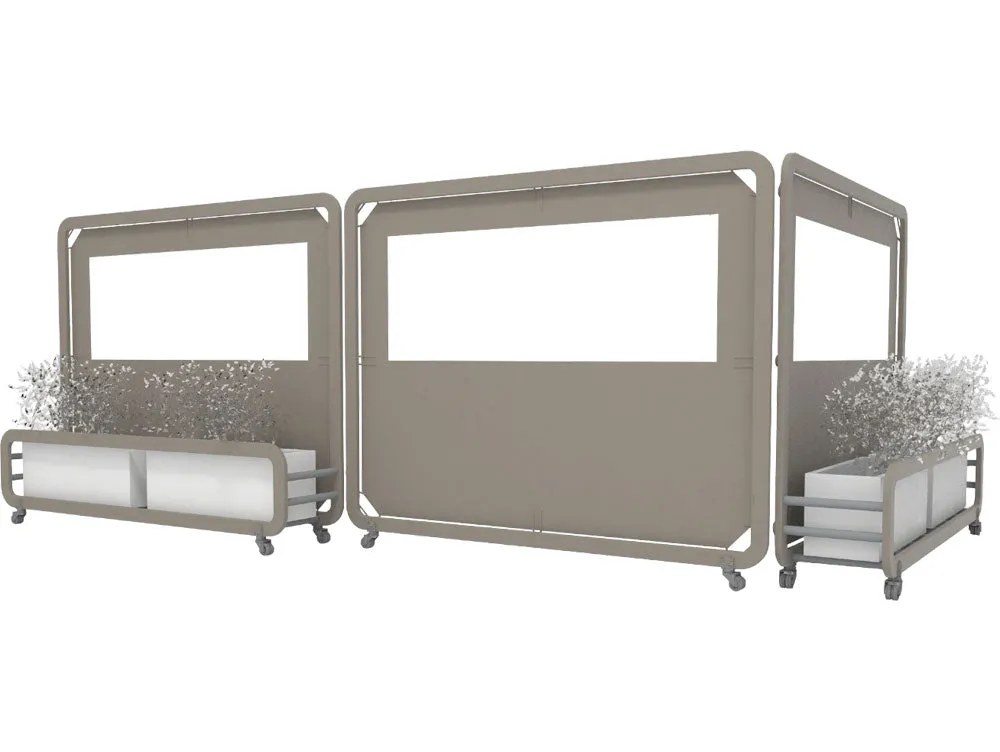 Siena Mobile Planter Divider