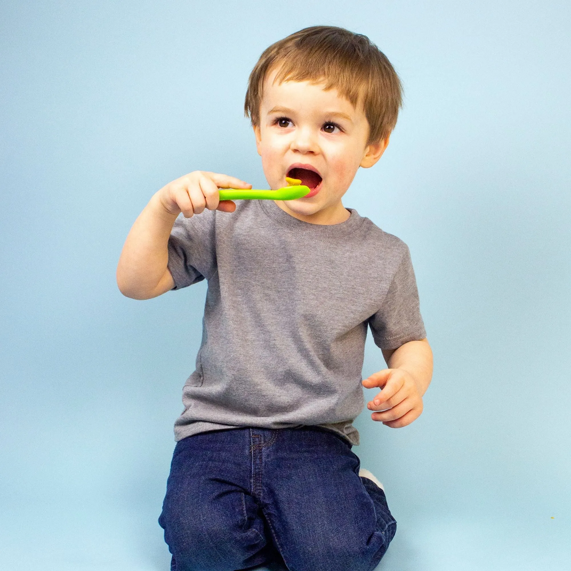 Silicone Baby Spoon w/ Carrying Case