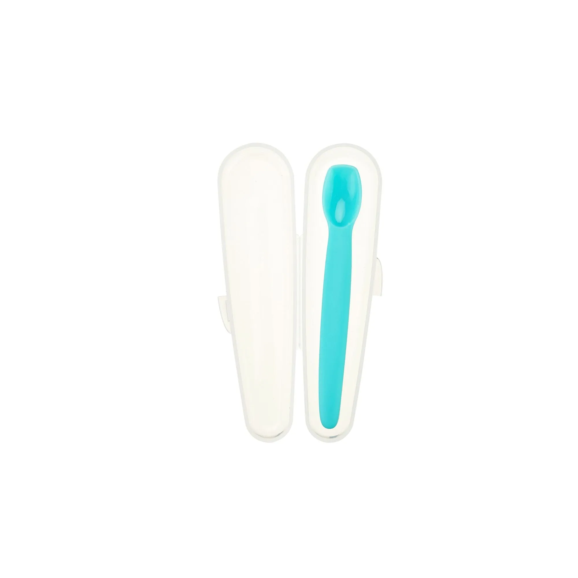 Silicone Baby Spoon w/ Carrying Case