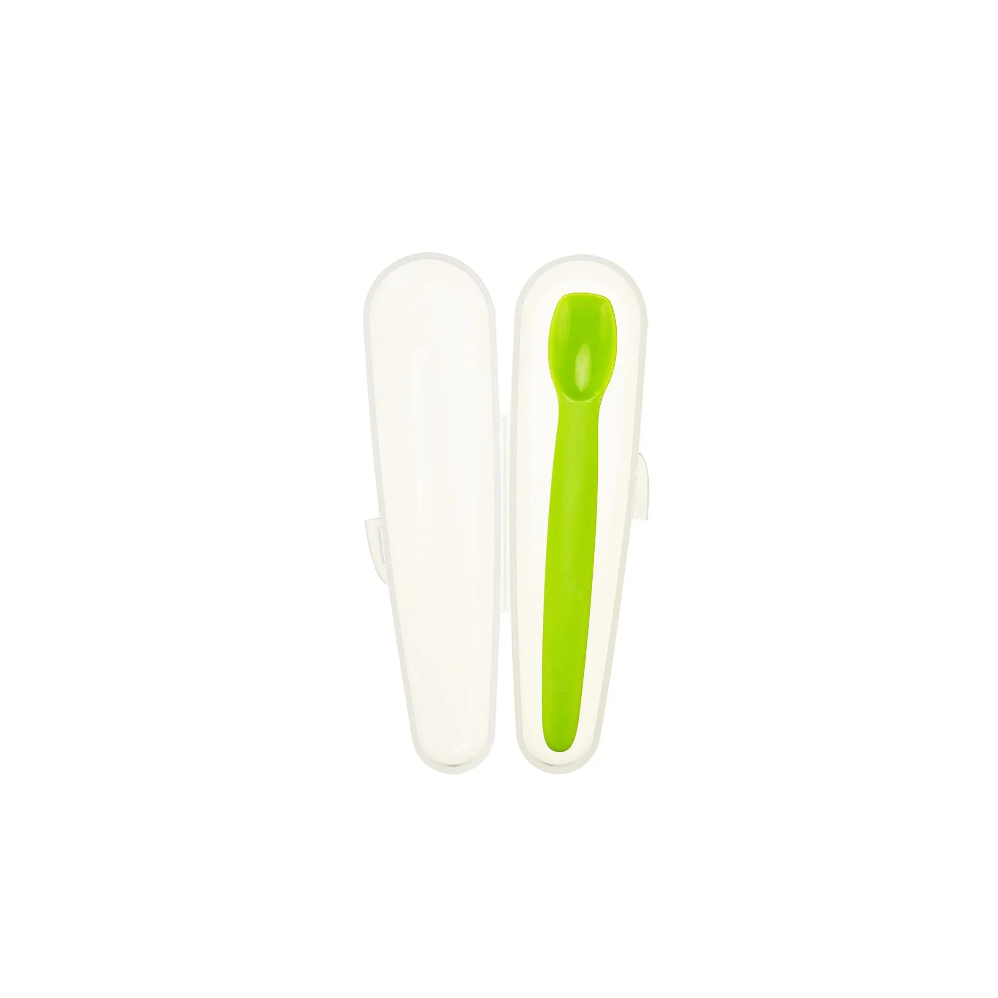 Silicone Baby Spoon w/ Carrying Case