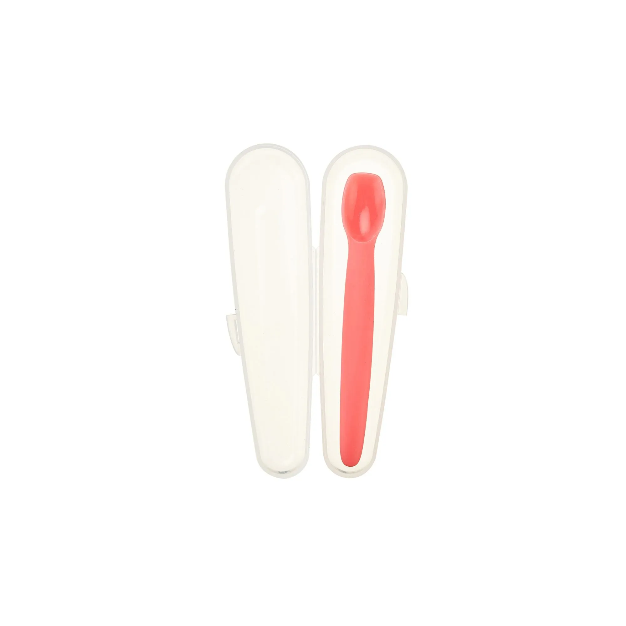 Silicone Baby Spoon w/ Carrying Case