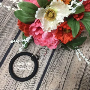 Silicone Bracelet Key Ring