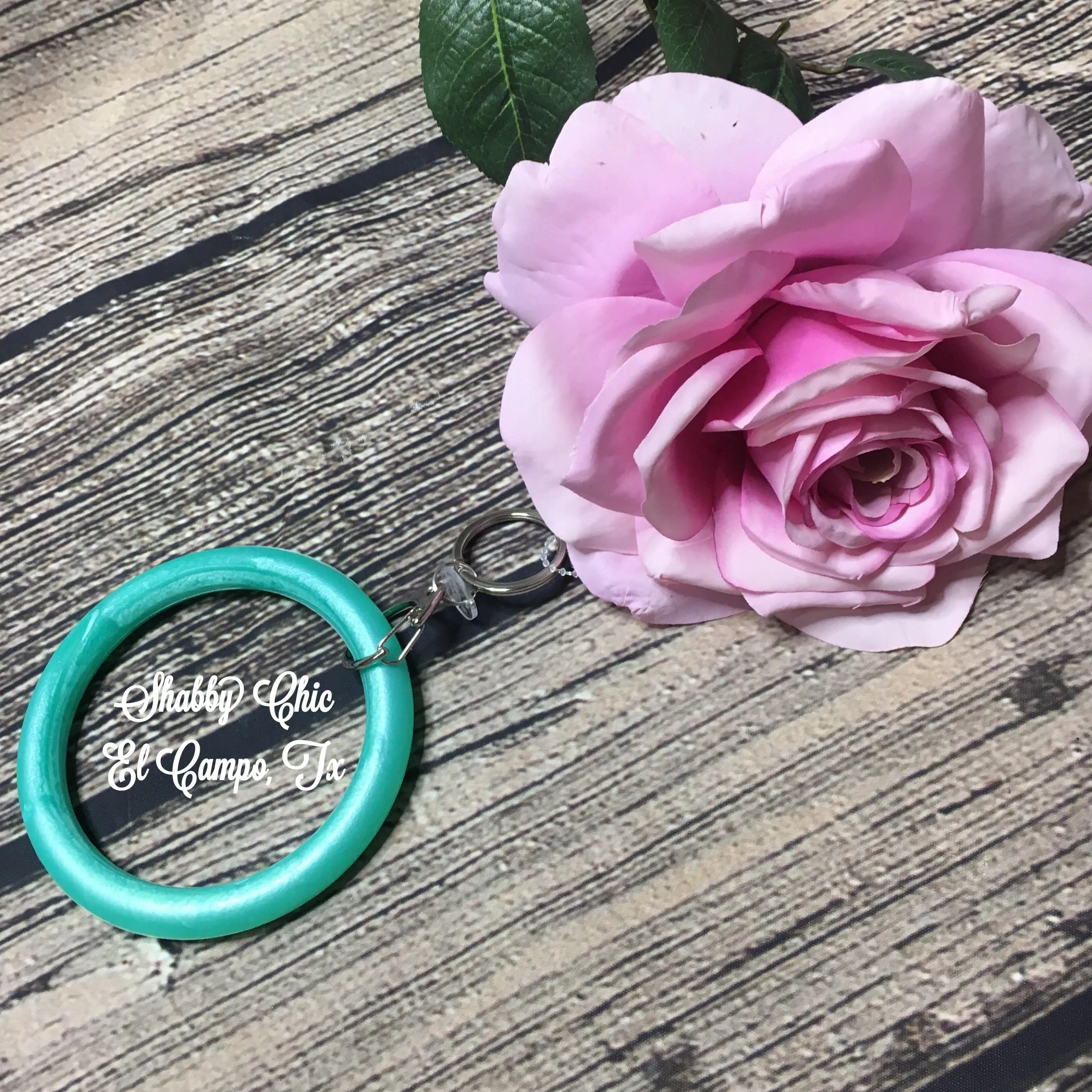 Silicone Bracelet Key Ring