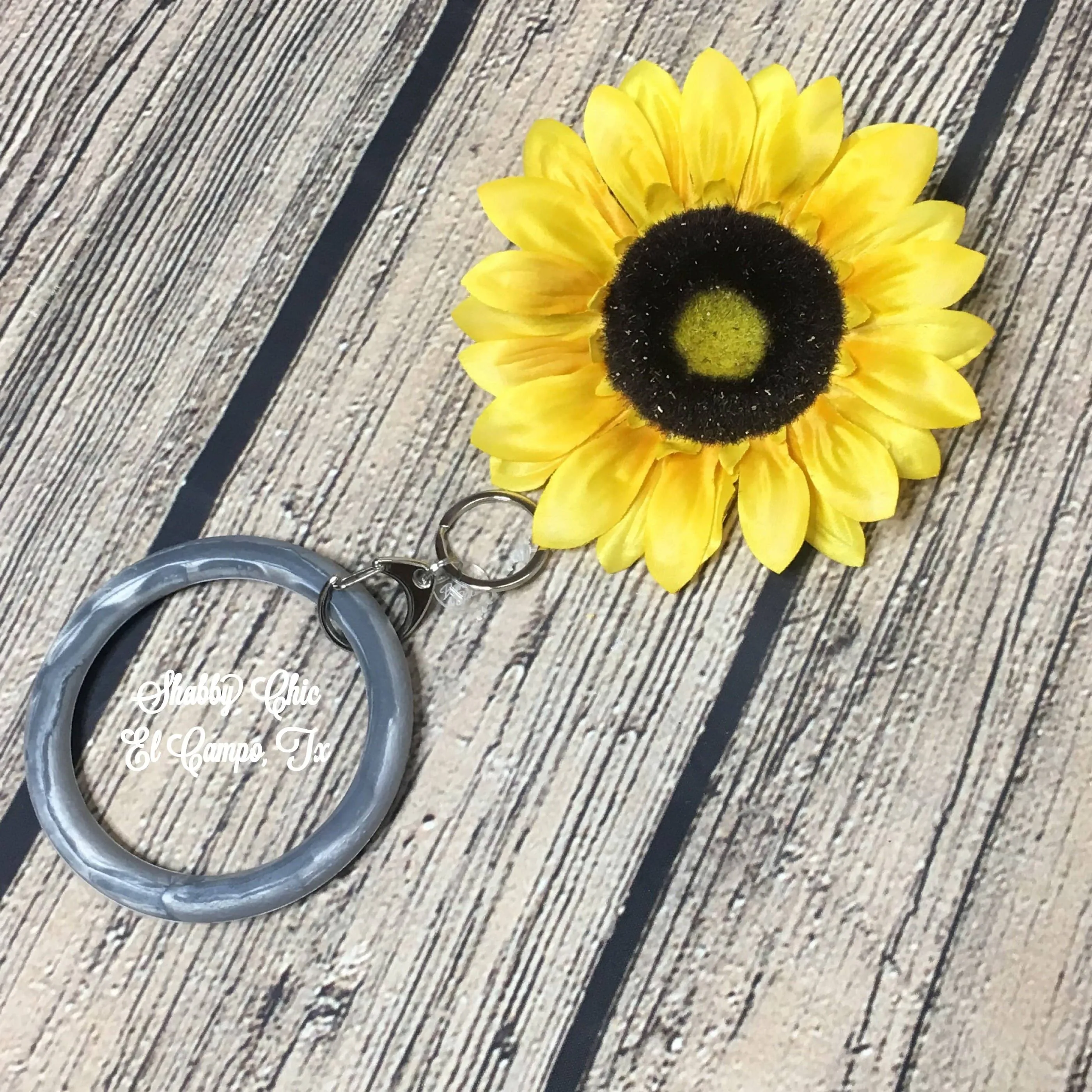 Silicone Bracelet Key Ring