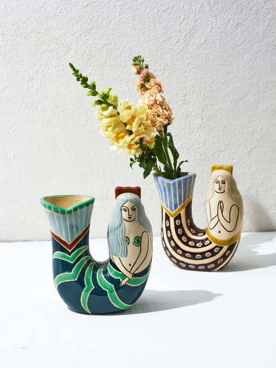 SIREN PRAY VASE | Jones and Co