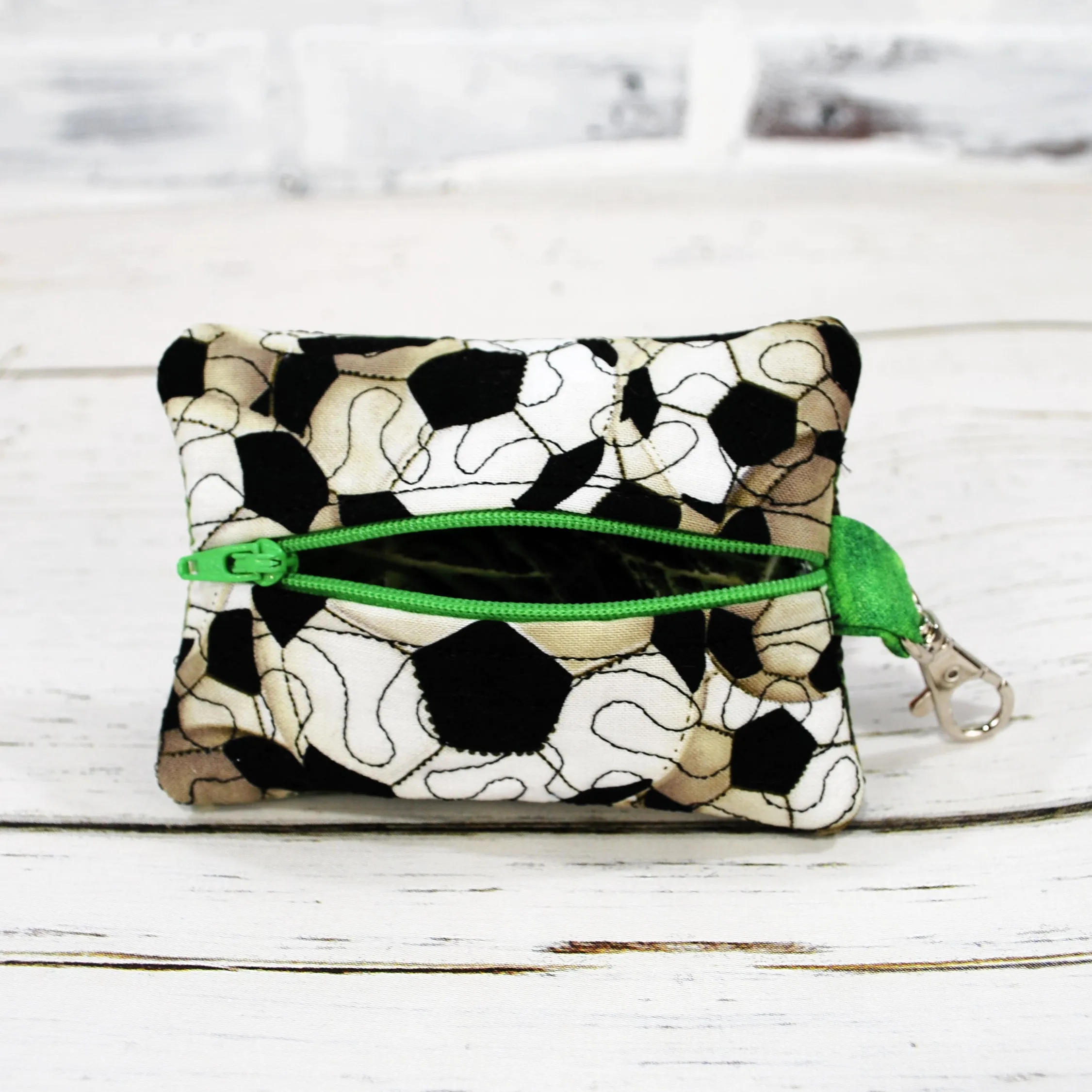 Soccer Personalized Quilted Pouch