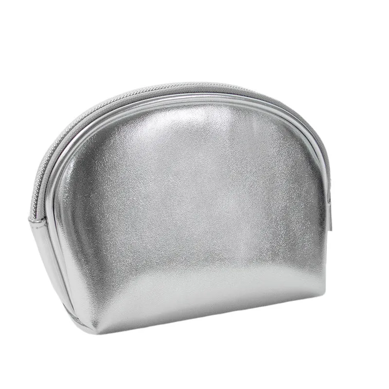 Soft Leather High-grade Three-piece Texture Waterproof Portable Object Cosmetic Bags