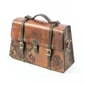 Sola Virtus Leather Attache