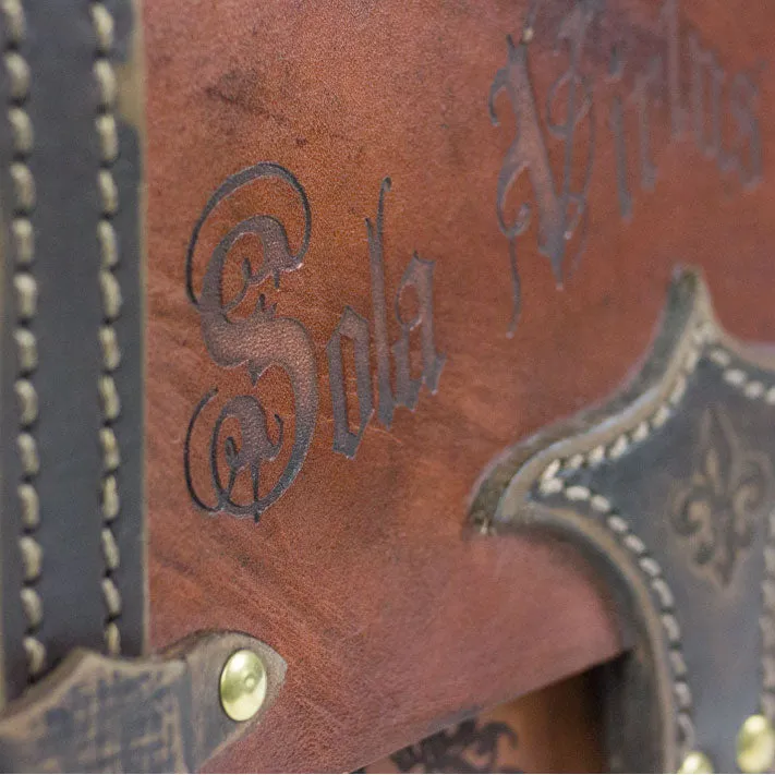 Sola Virtus Leather Attache