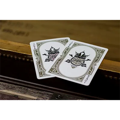 Spirit White Playing Cards by Gamblers Warehouse