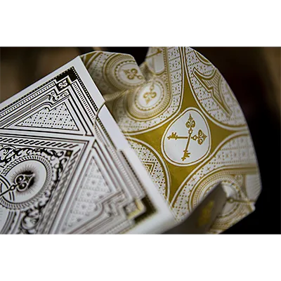 Spirit White Playing Cards by Gamblers Warehouse
