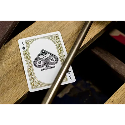 Spirit White Playing Cards by Gamblers Warehouse