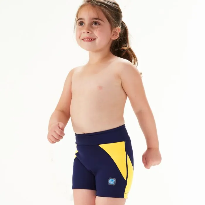 Splash Jammer - Navy/Yellow, 4 - 5 Years