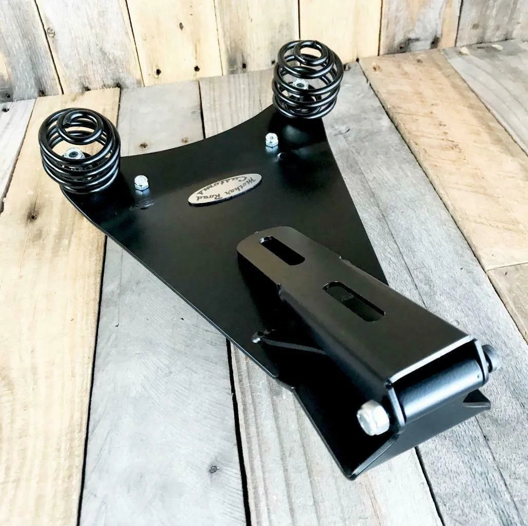 Spring Seat 1985-2016 Honda Rebel 250 Pad Mounting Bobber Kit Ant Brn Oak L bc