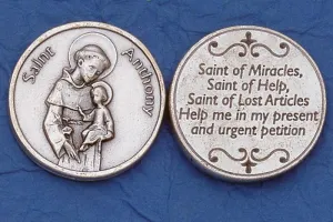 St. Anthony Italian Pocket Token Coin