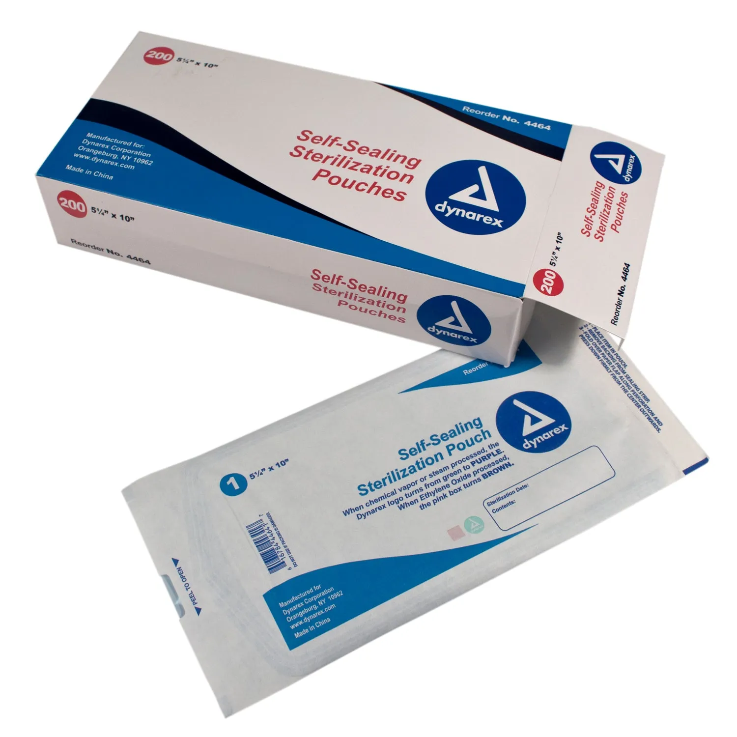 Sterilization Pouch Self-Sealing by Dynarex