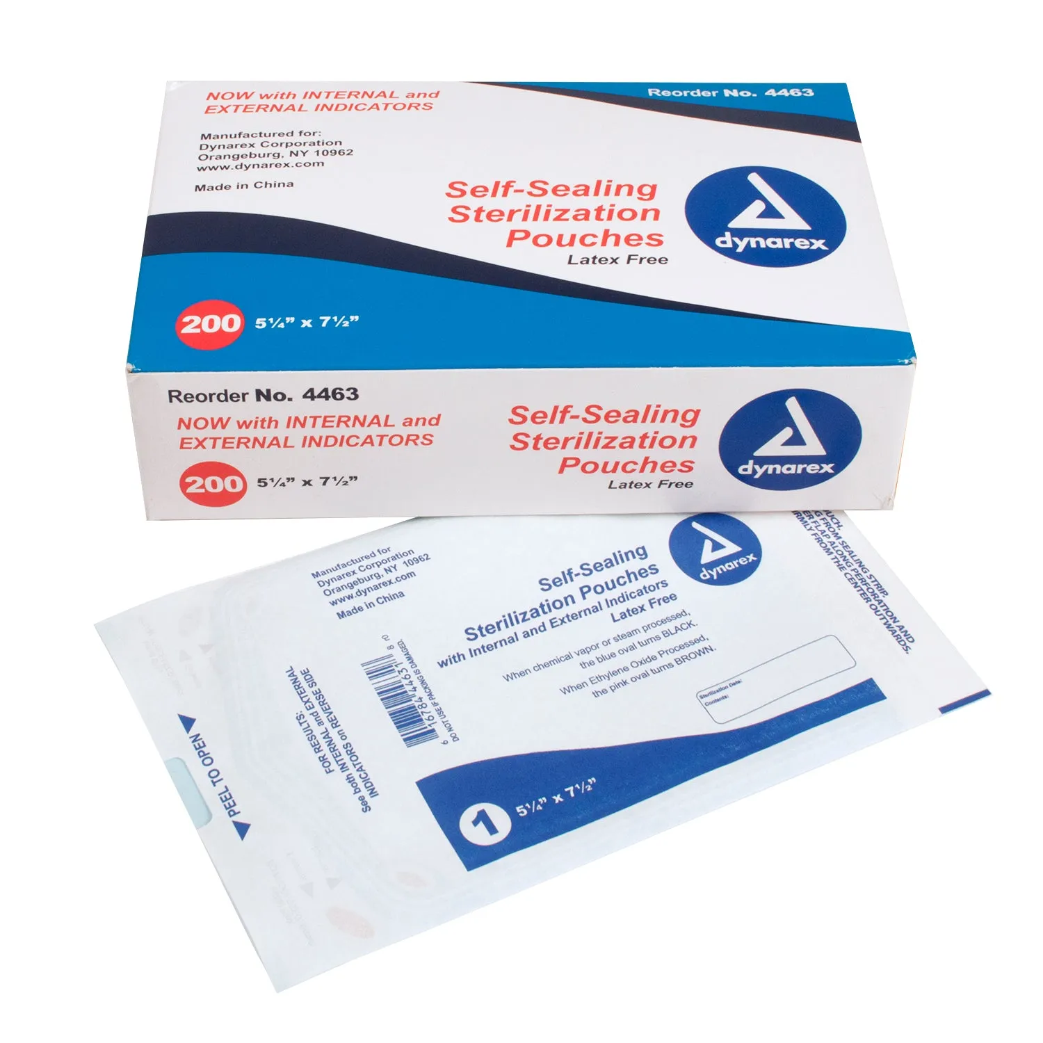 Sterilization Pouch Self-Sealing by Dynarex
