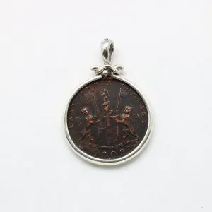 Sterling Silver Pendant, Admiral Gardner "Cash' Coin, 00232