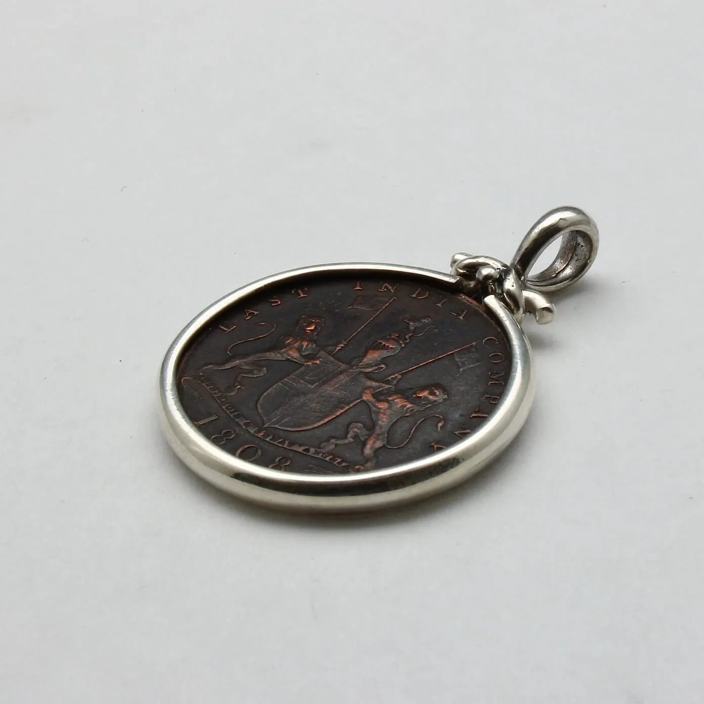 Sterling Silver Pendant, Admiral Gardner "Cash' Coin, 00232
