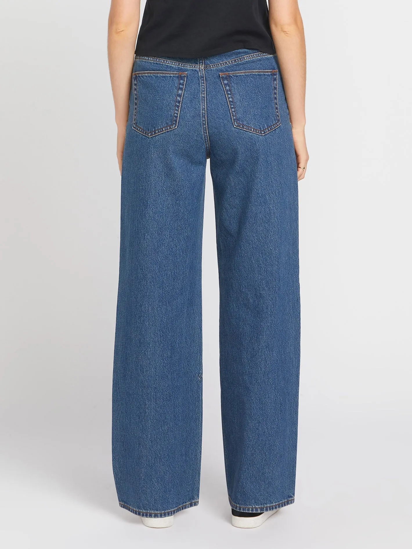 Stoned Boyfriend High rise Jeans - Indigo Ridge Wash