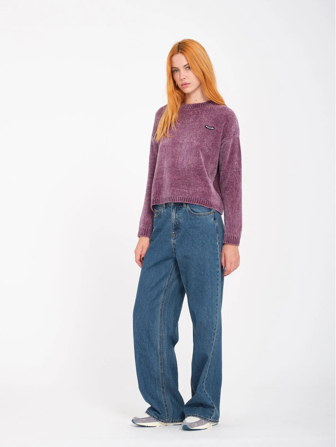 Stoned Boyfriend High rise Jeans - Indigo Ridge Wash