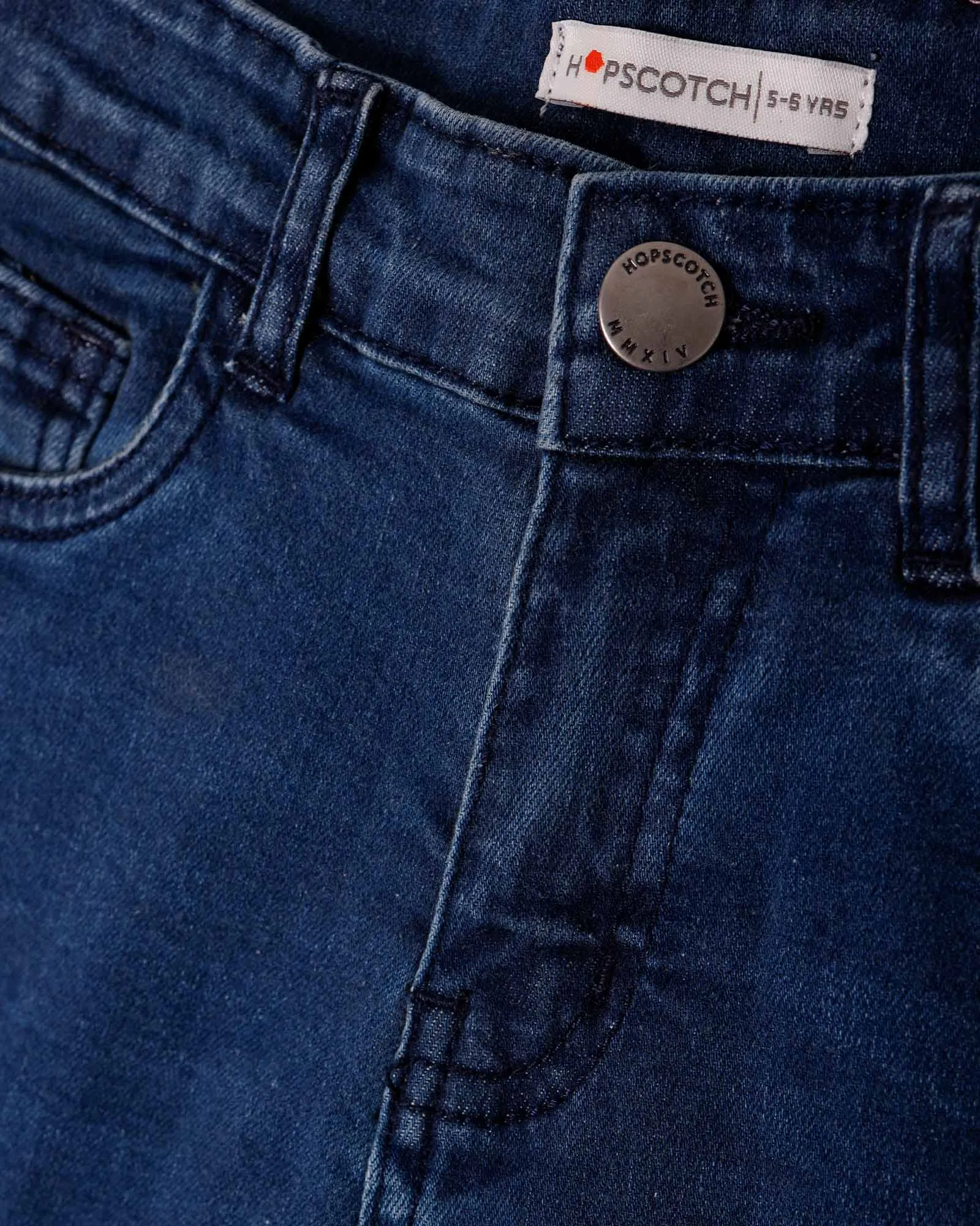 Straight Fit Turn Up Jeans