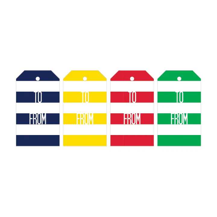 Stripe Gift Tags