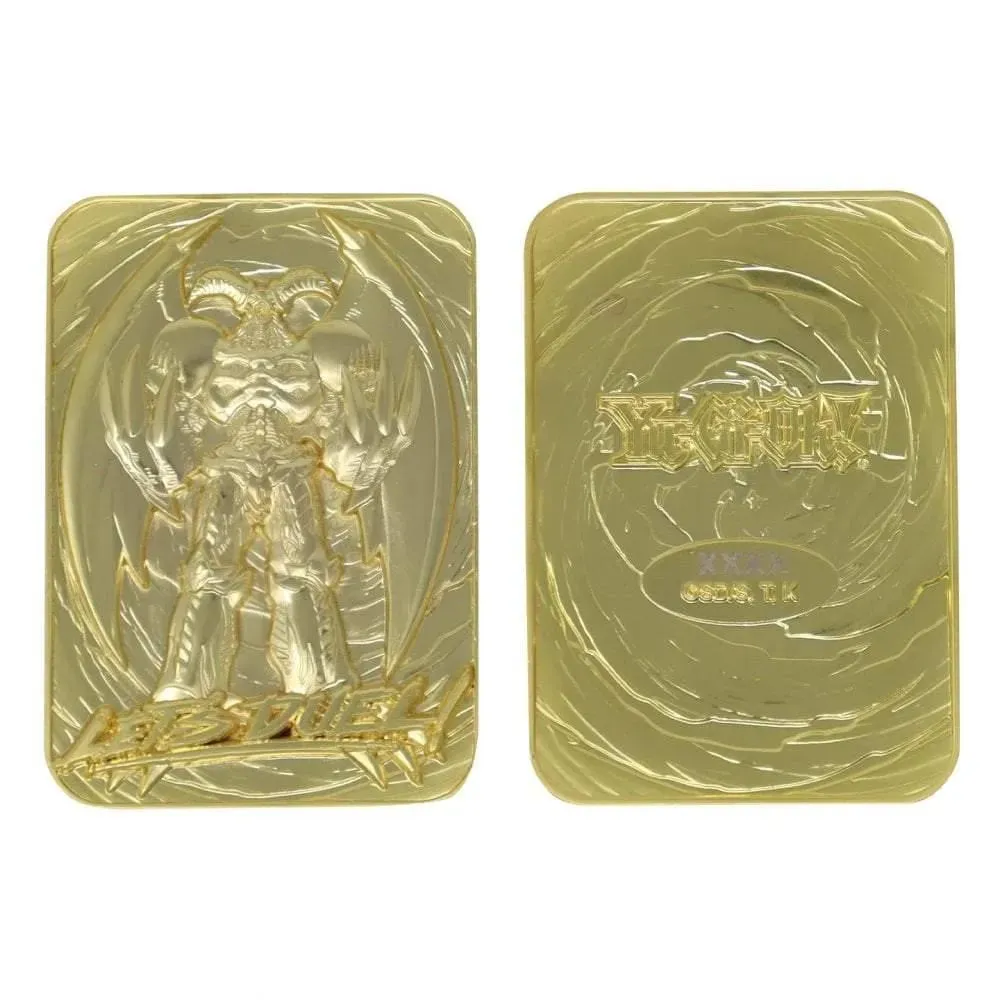 Summoned Skull 24k Gold Plated Card
