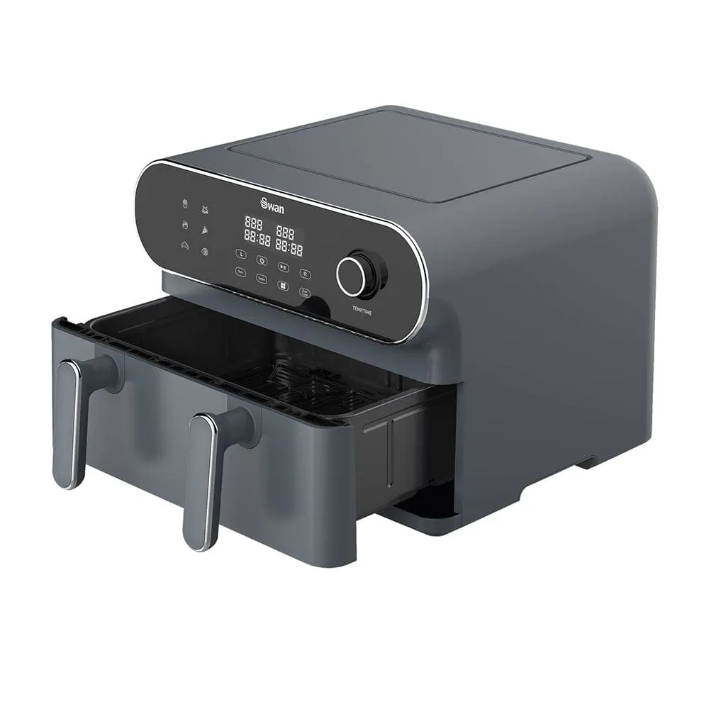 Swan 11Litre Digital Dual Drawer Air Fryer SAF11DB