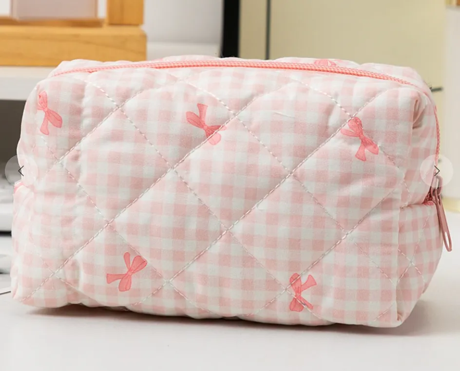 SWEET BOW COSMETIC POUCH