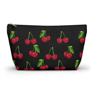 Sweet Cherry Accessory Pouch w T-bottom