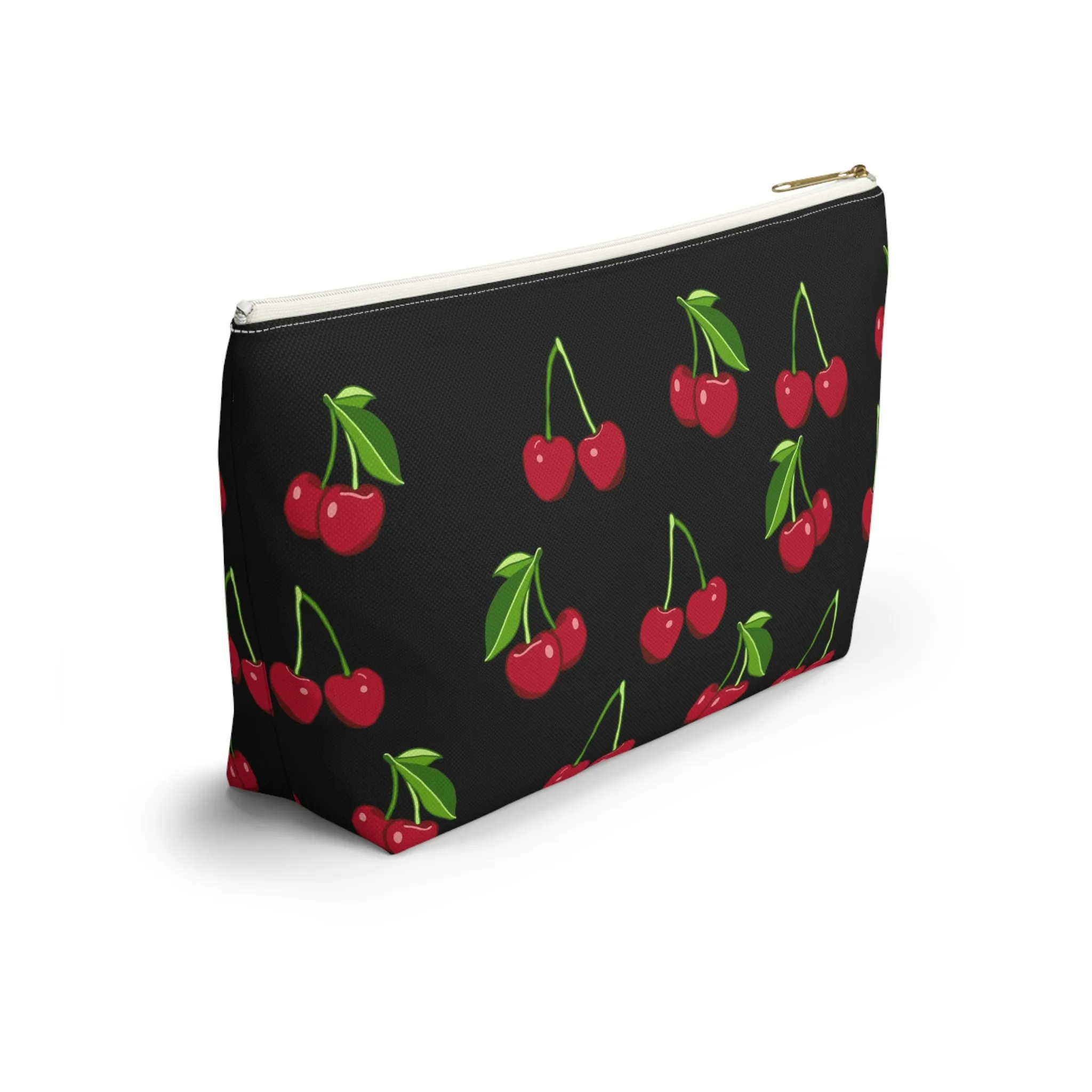 Sweet Cherry Accessory Pouch w T-bottom
