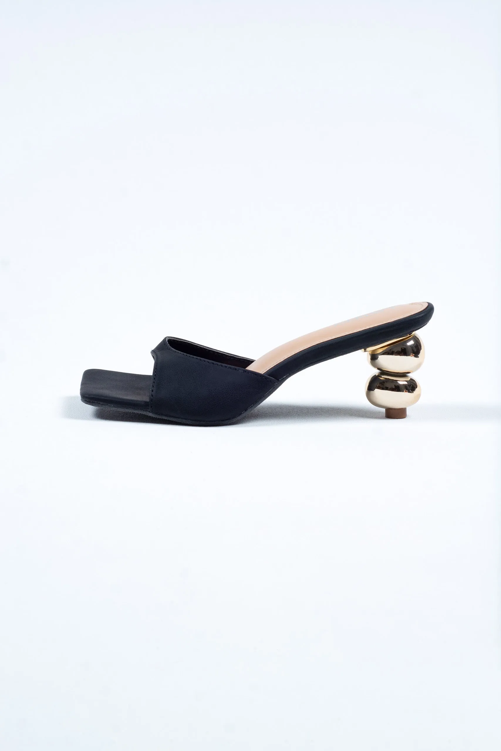 Sydney Sculptural Mule Heels