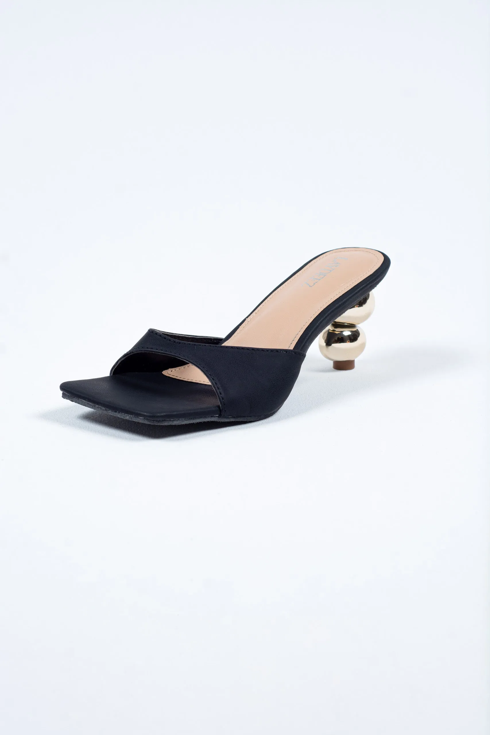 Sydney Sculptural Mule Heels