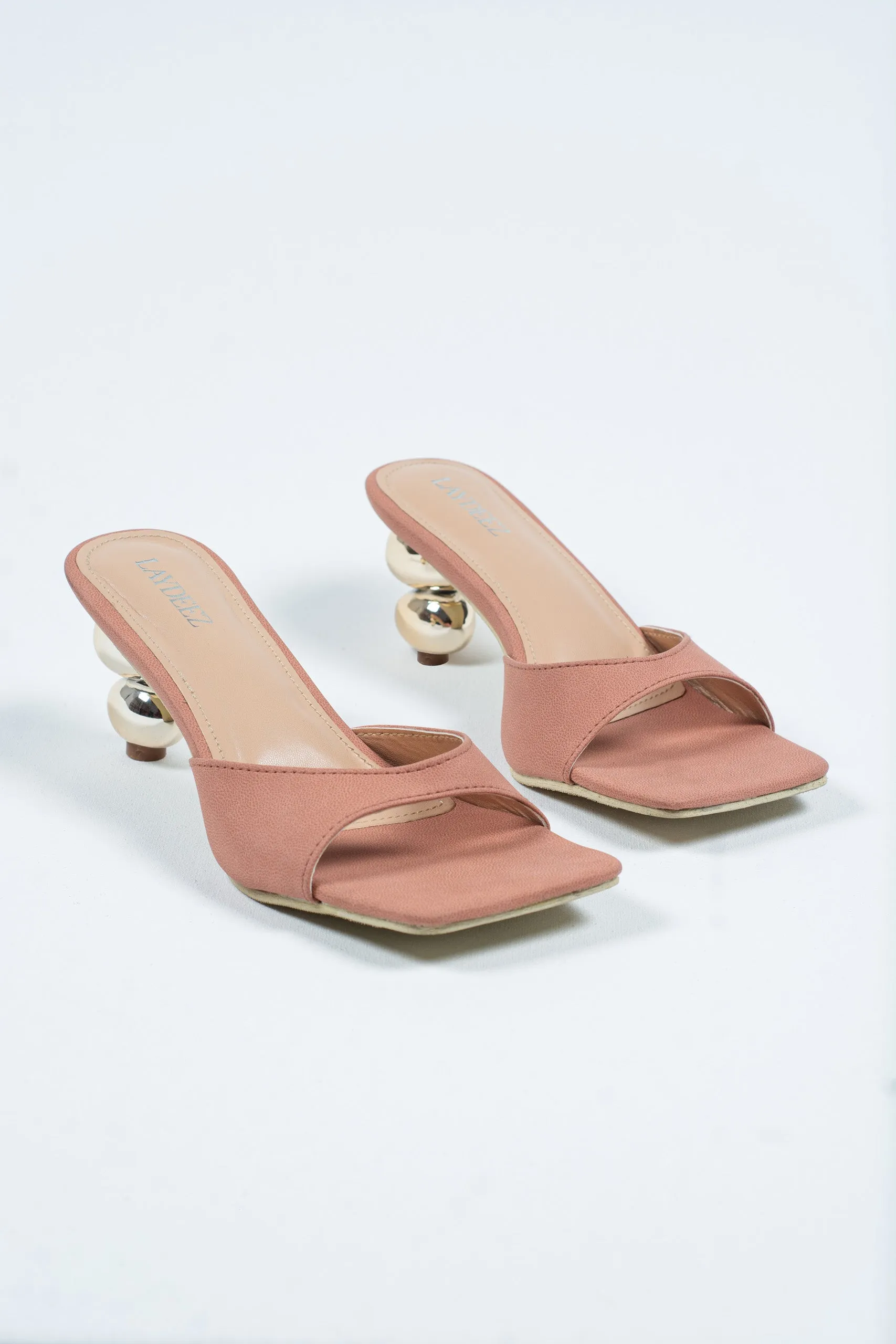 Sydney Sculptural Mule Heels