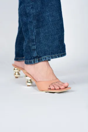 Sydney Sculptural Mule Heels